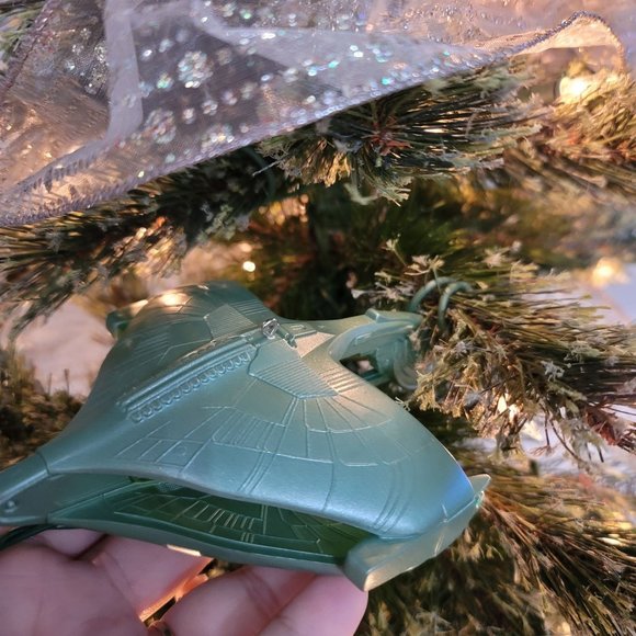 Hallmark Keepsake ornament 1995 Romulan Warbird Magic Star Trek Next Generation - Picture 2 of 5